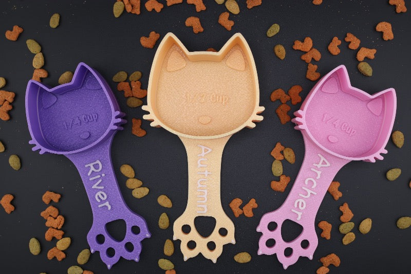 Explore Custom Cat Food Scoops Personalized Feline Feeding by Kibble