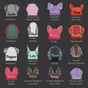 Personalized Dog Ears Wall Mount for Dog Scoops