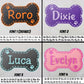 Personalized Dog Crate Tags