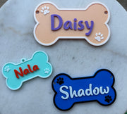 Personalized Wood Crate Sign For Pets – Custom Pet Name Decor With Paw Prints, Kennel Sign Or Wall Plaque