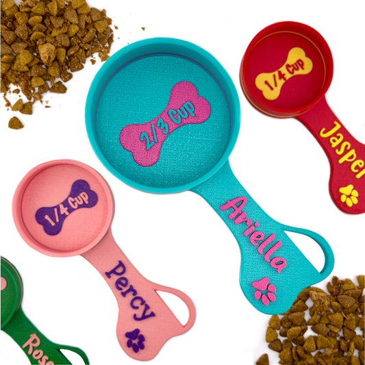 Personalized Dog Food Scoop (Circle)