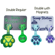 Personalized Wall Mount for Dog Food Scoops