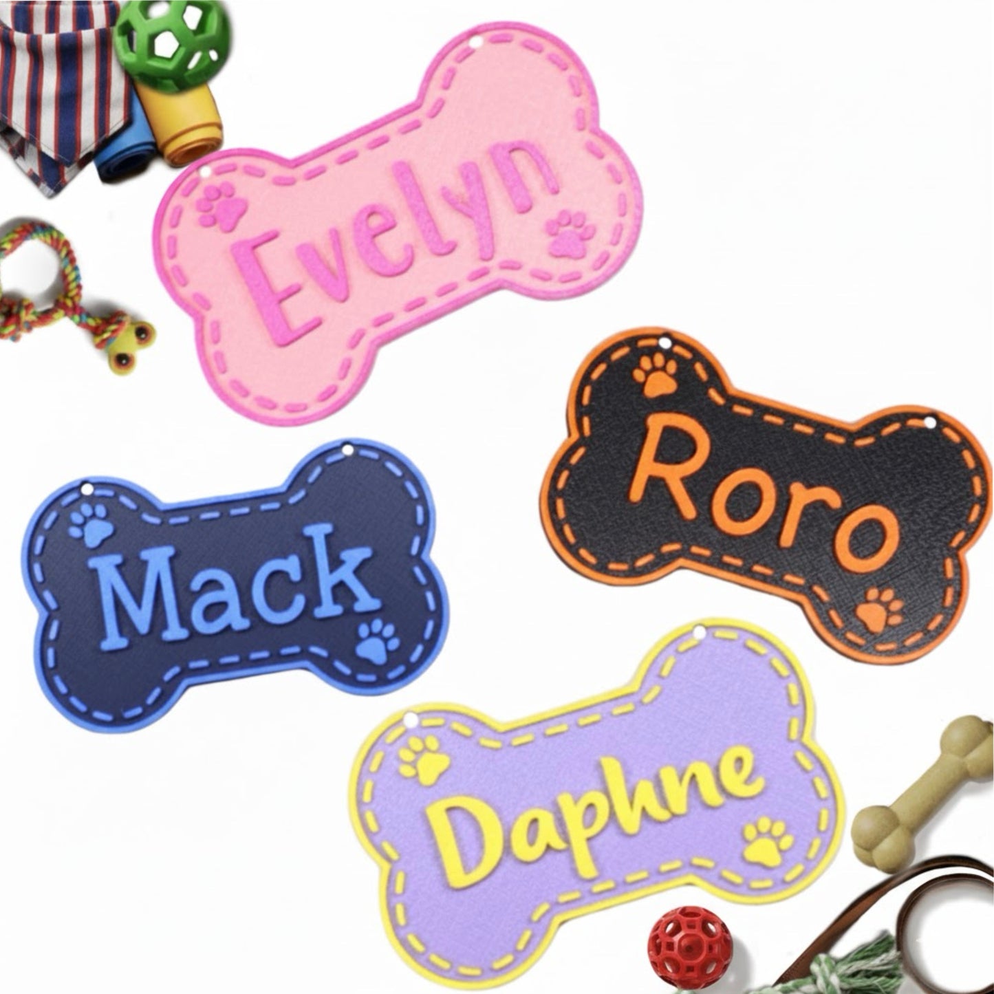 Personalized Dog Crate Tags