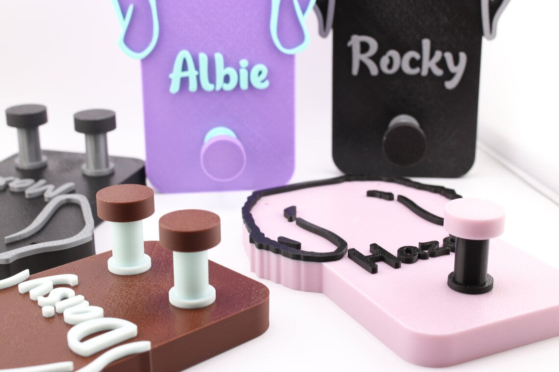 Personalized Dog Leash Holder