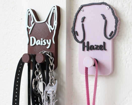 Personalized Dog Leash Holder