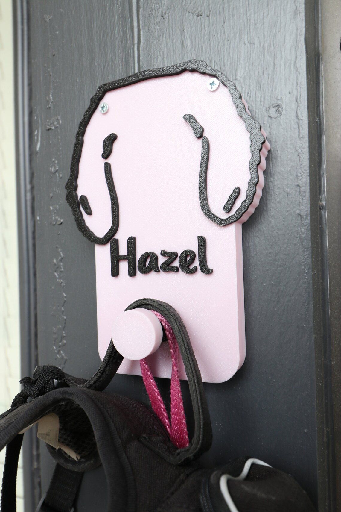 Personalized Dog Leash Holder